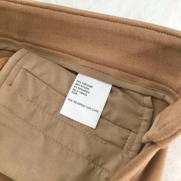 Etcetera Ponte Riding Equestrian Leggings Dressage Tan Size 2 - Picture 9 of 10